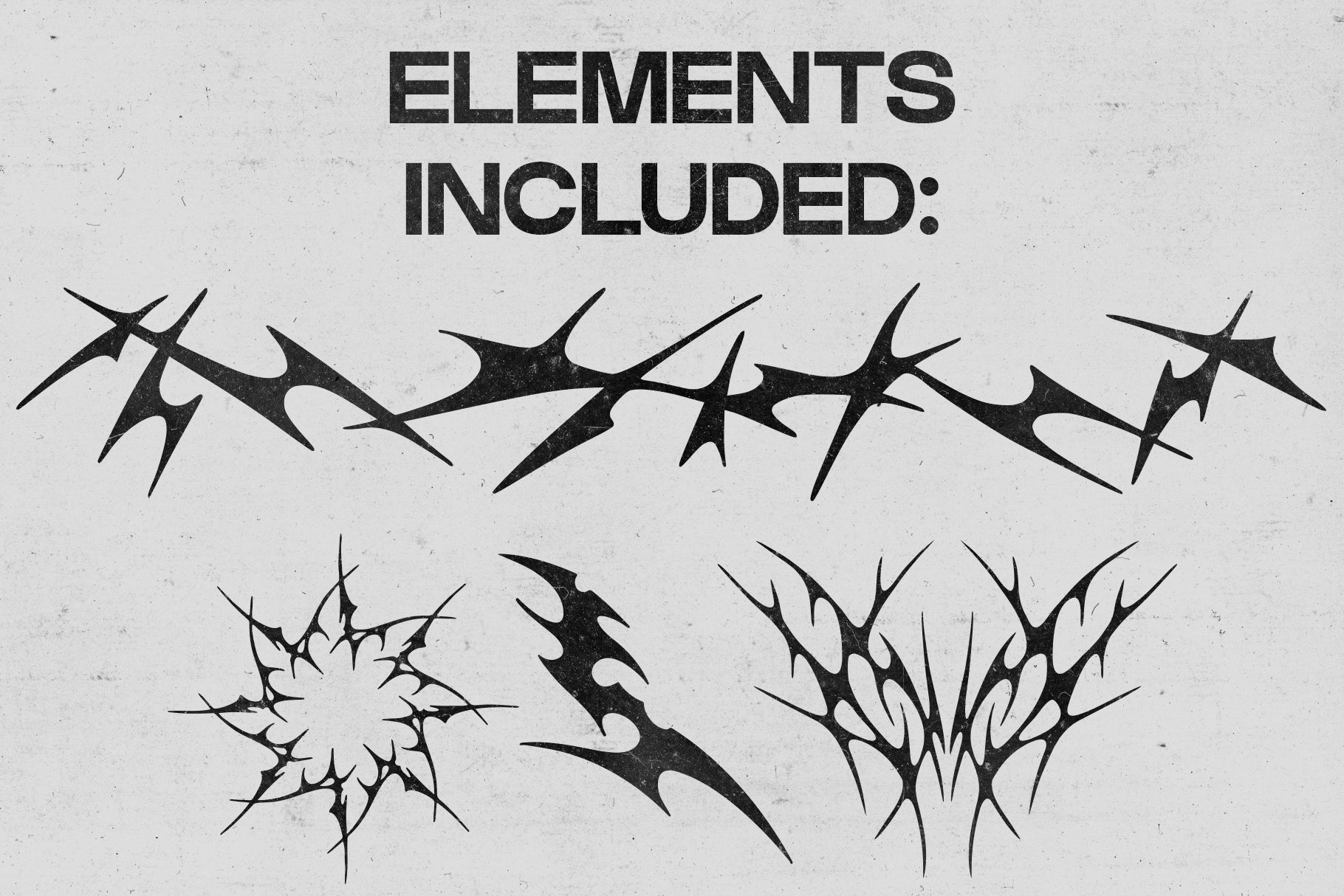 Neotribal Shapes - FREE SAMPLE