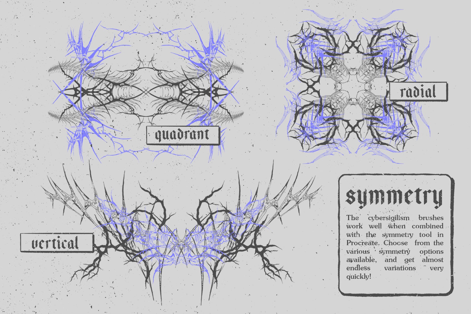 Chaos Procreate Brushes