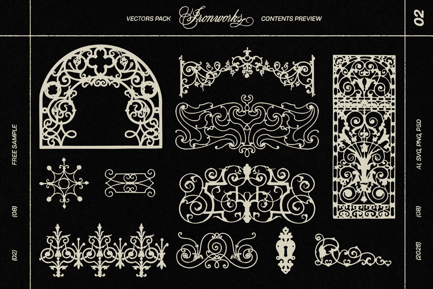 Ironworks Vectors FREE SAMPLE