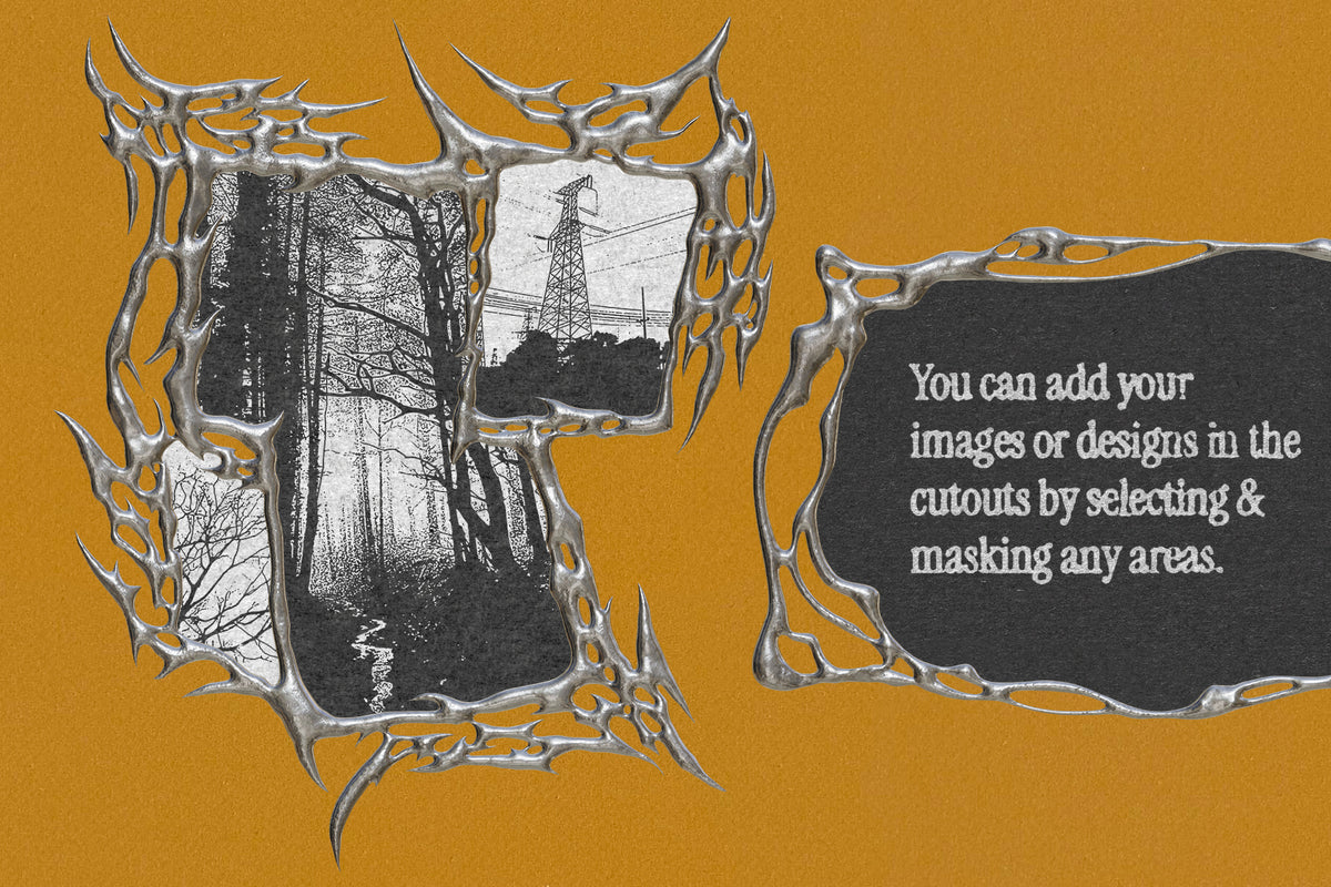 Soldered - Molten Metal Frames