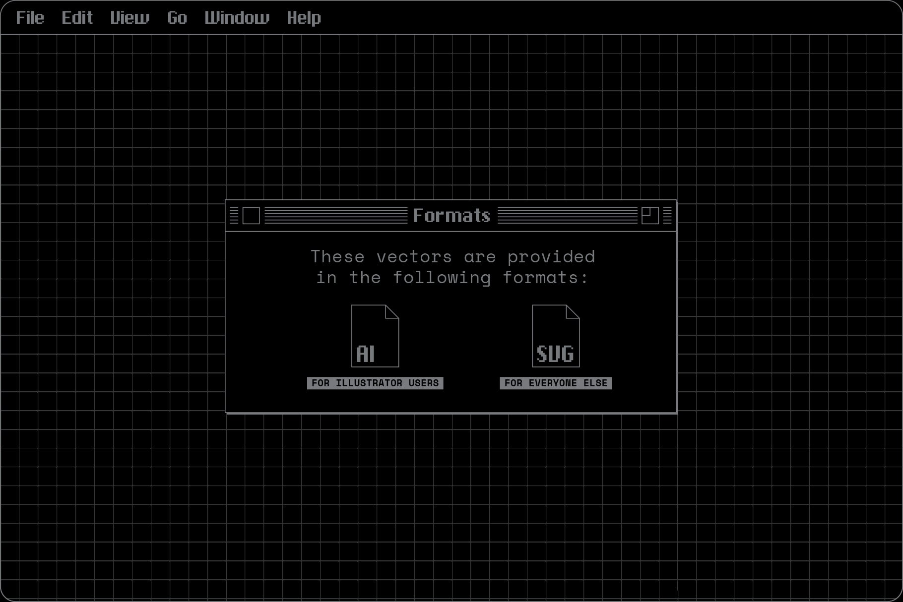 Greebles Vector Pack - FREE SAMPLE