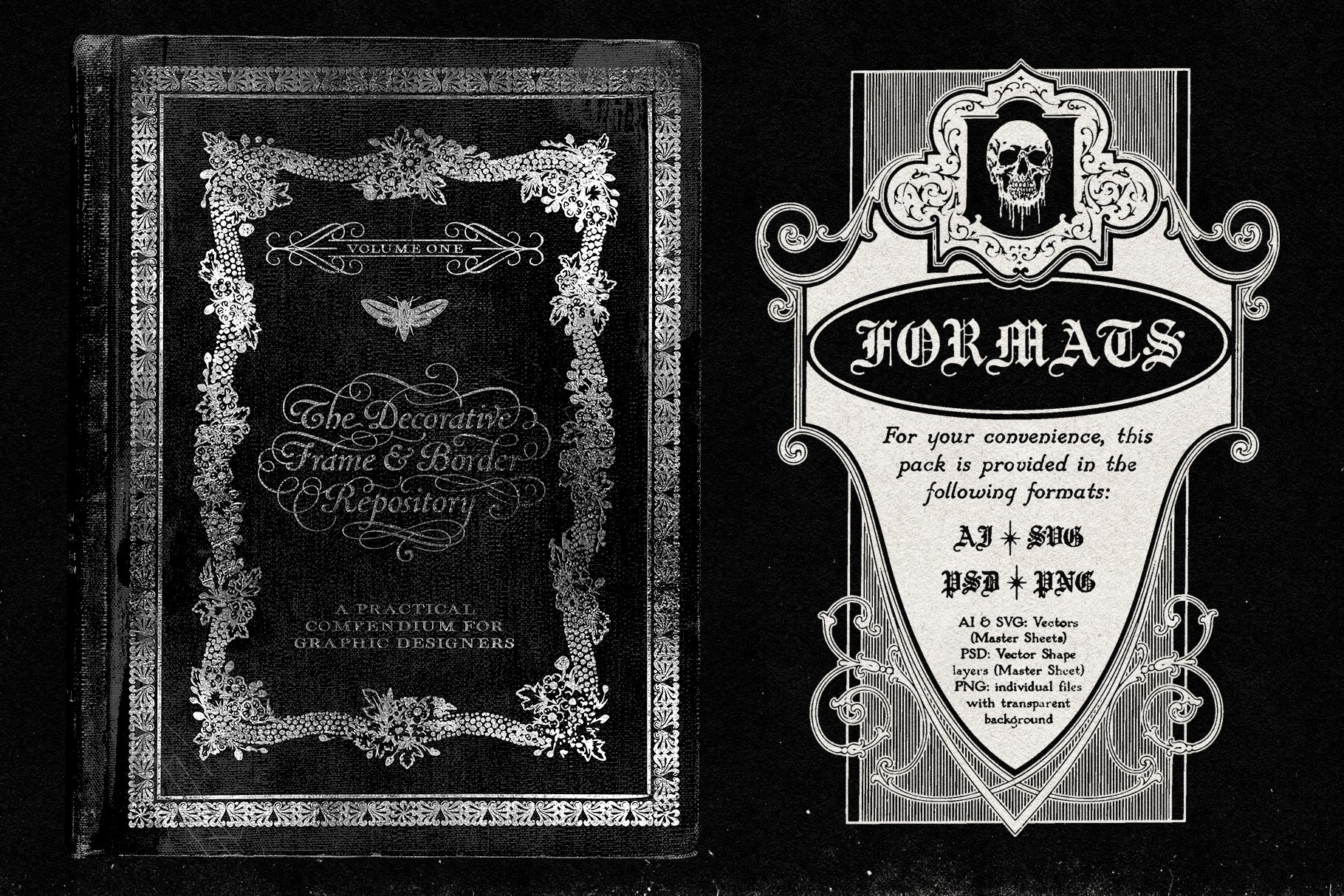 The Decorative Frame & Border Repository Volume I