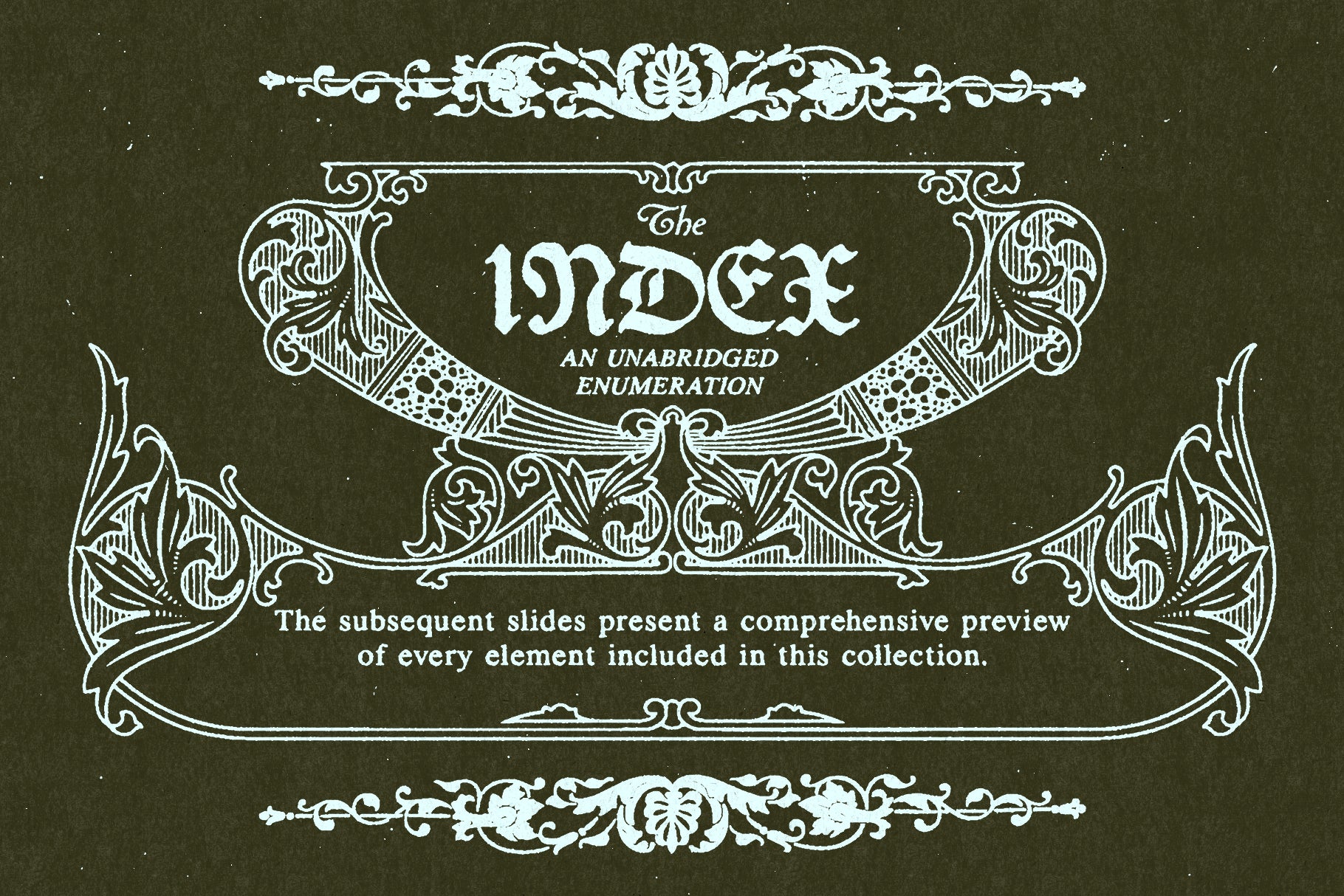 The Decorative Frame & Border Repository Volume II