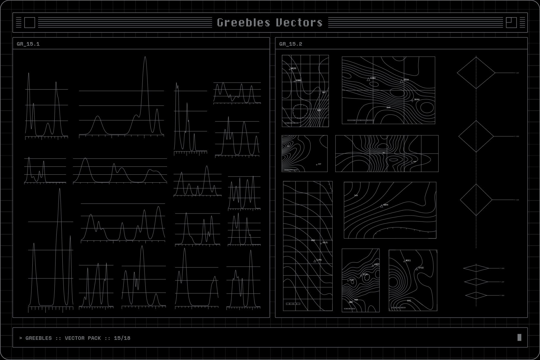 Greebles Vector Pack