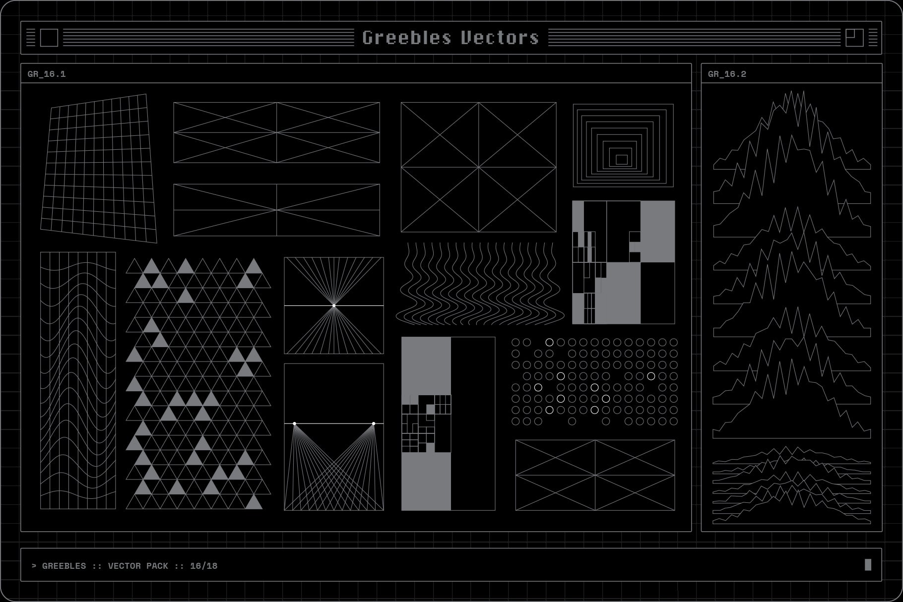Greebles Vector Pack