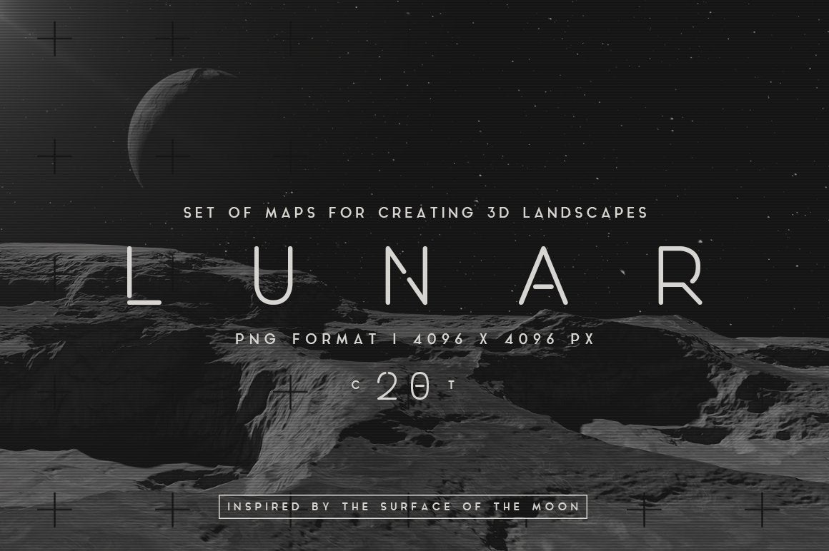 Lunar Landscapes Maps