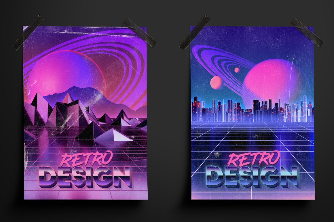 Retro Landscape Kit