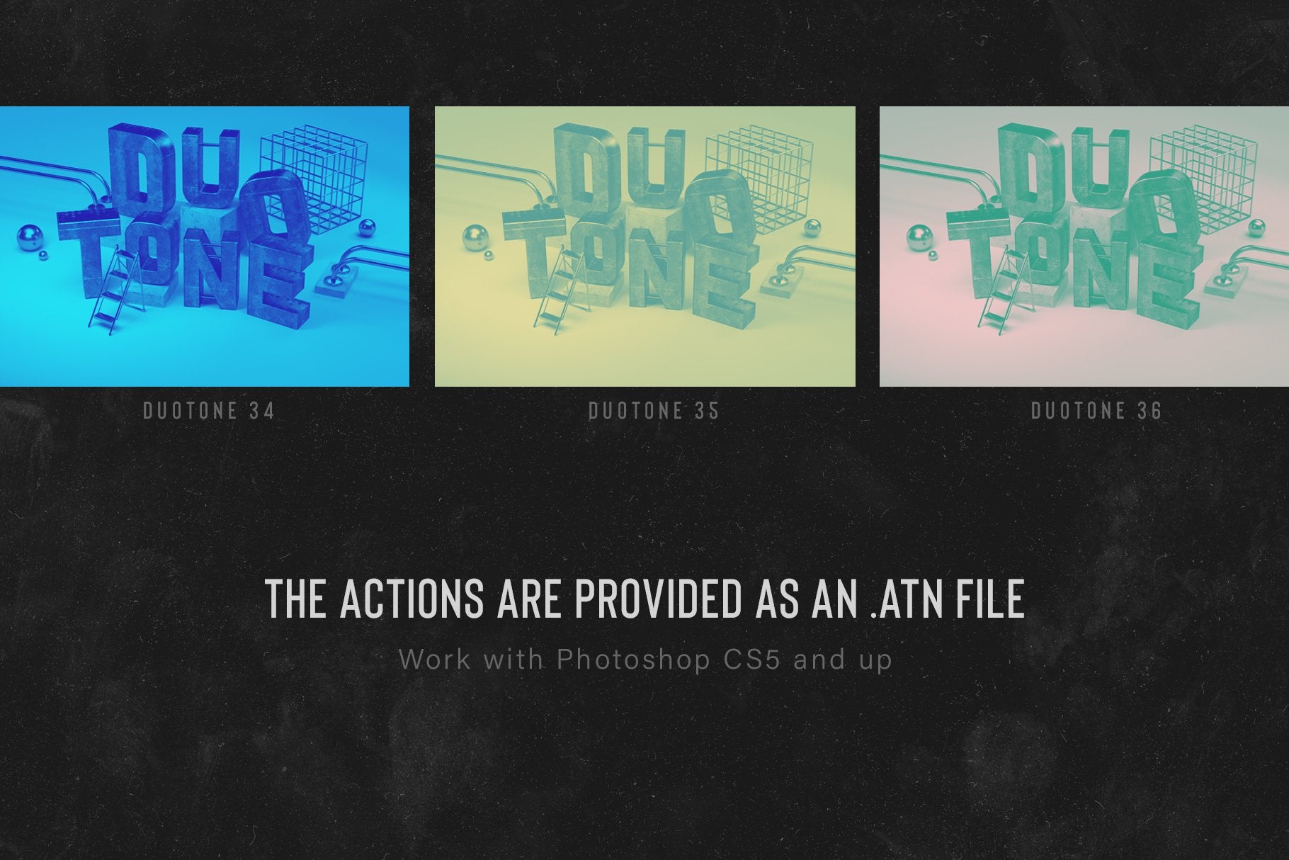 Duotone Photoshop Actions