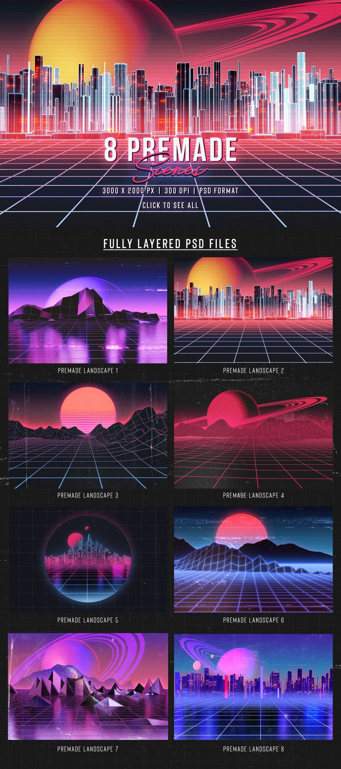 Retro Landscape Kit