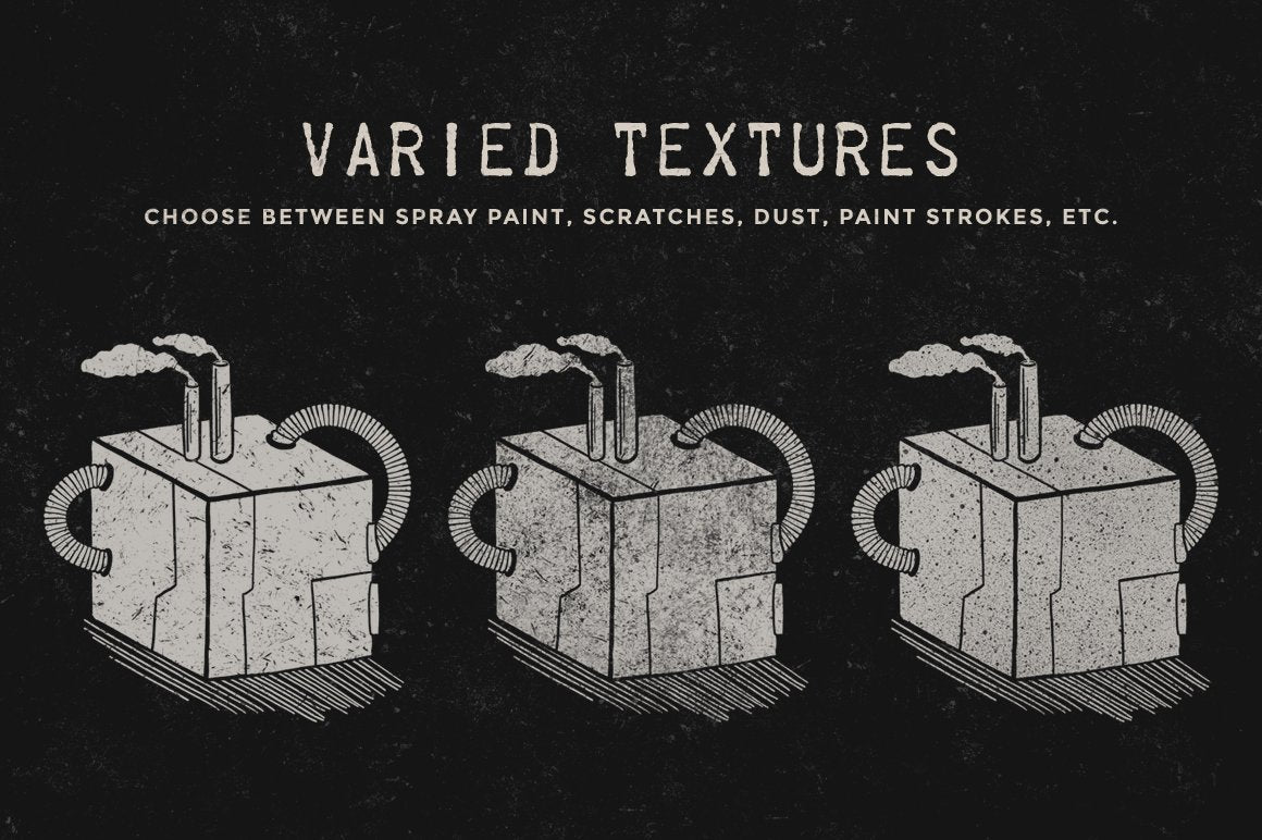 Grunge Texture Procreate Brushes