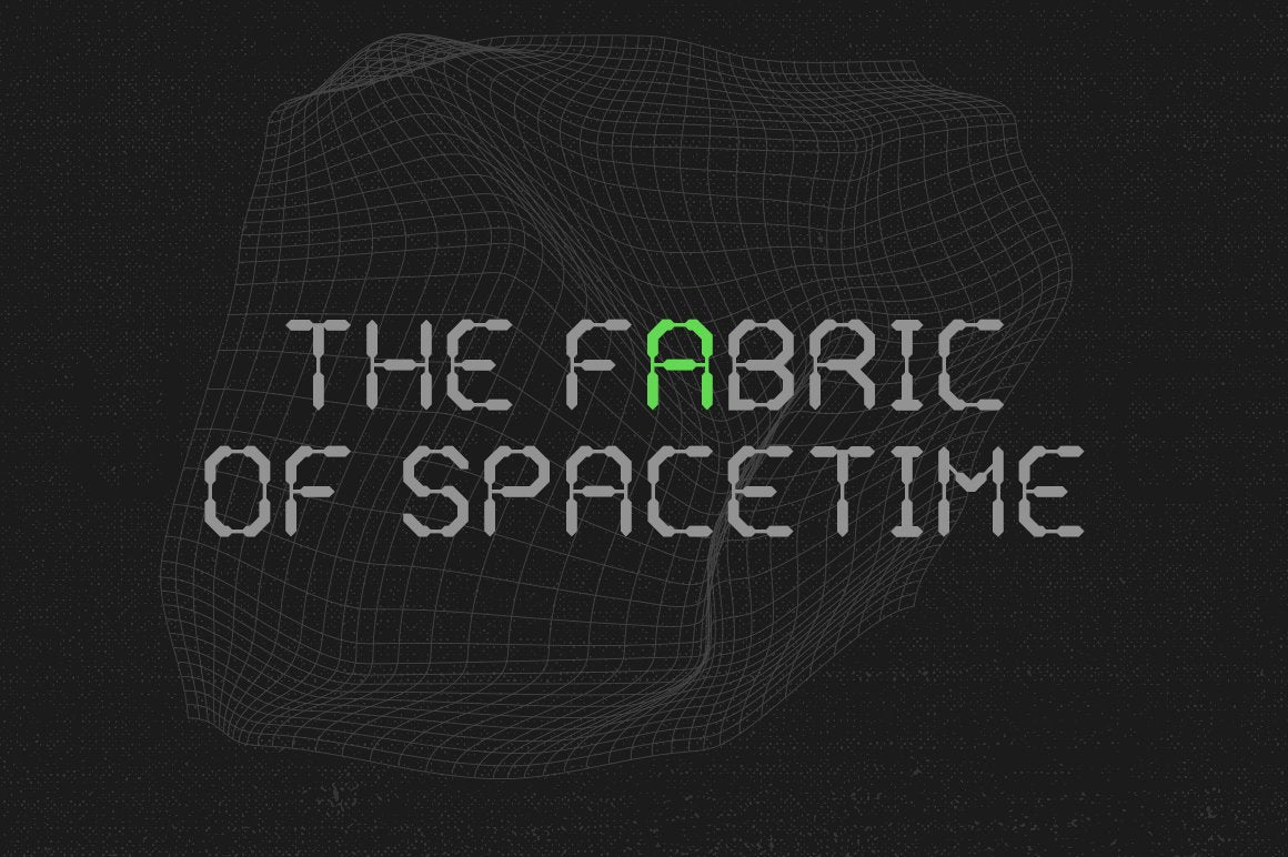 Warp Drive Display Font