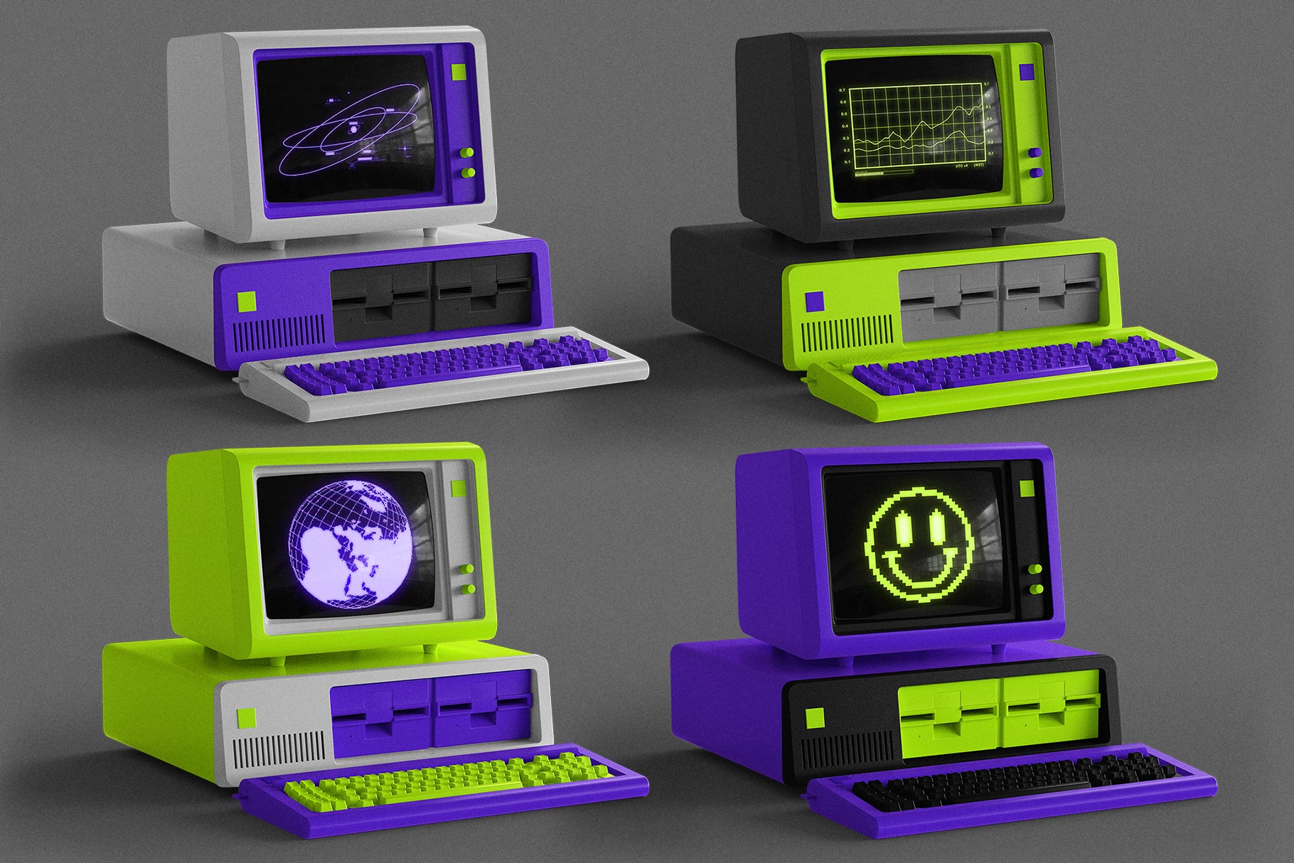 FREE IBM 5150 Stylized Mockup