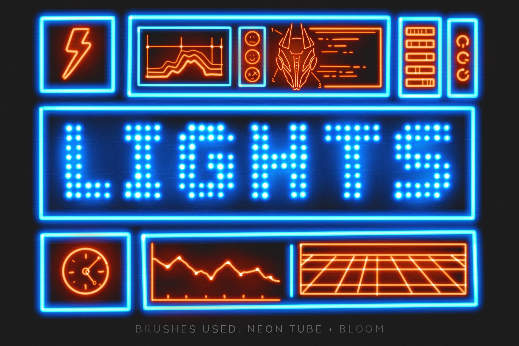 Lights Procreate Brushes