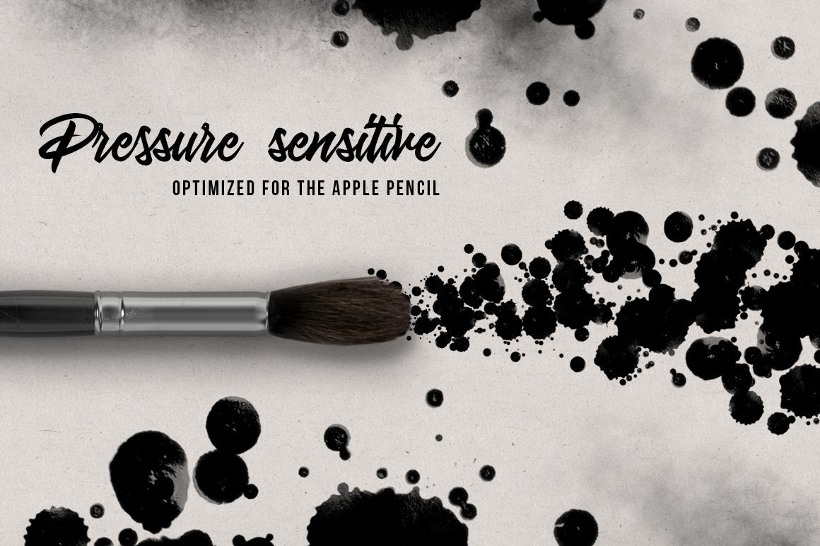 Ink Splatter Volume II Procreate Brushes