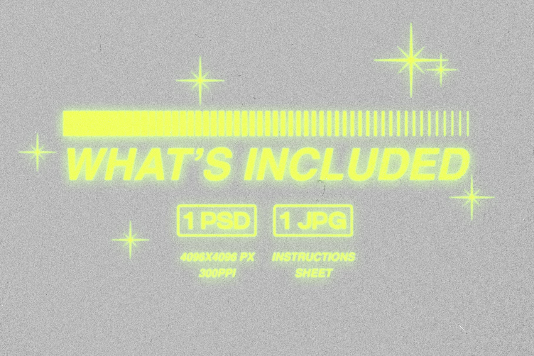 FREE Grainy Glow Photoshop Template