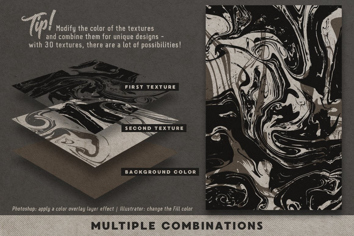 Marbled Vector Textures