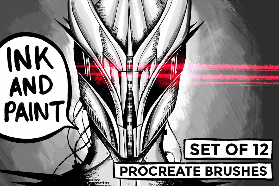 Ink and Paint Procreate Brushes