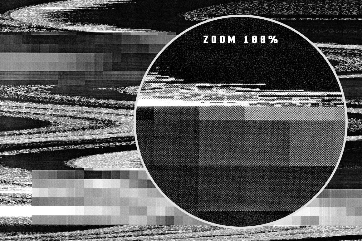 Toner Glitch Photocopy Textures