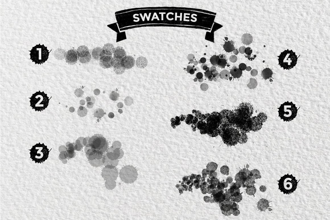 Ink Splatter Procreate Brushes