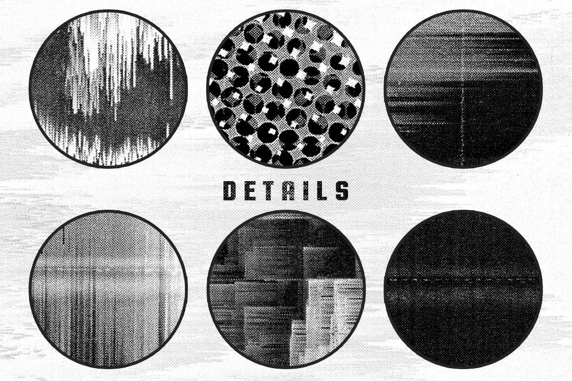 Toner Glitch Photocopy Textures