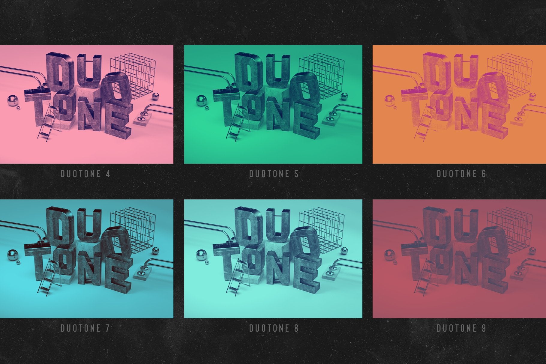 Duotone Photoshop Actions