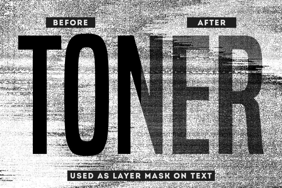 Toner Glitch Photocopy Textures