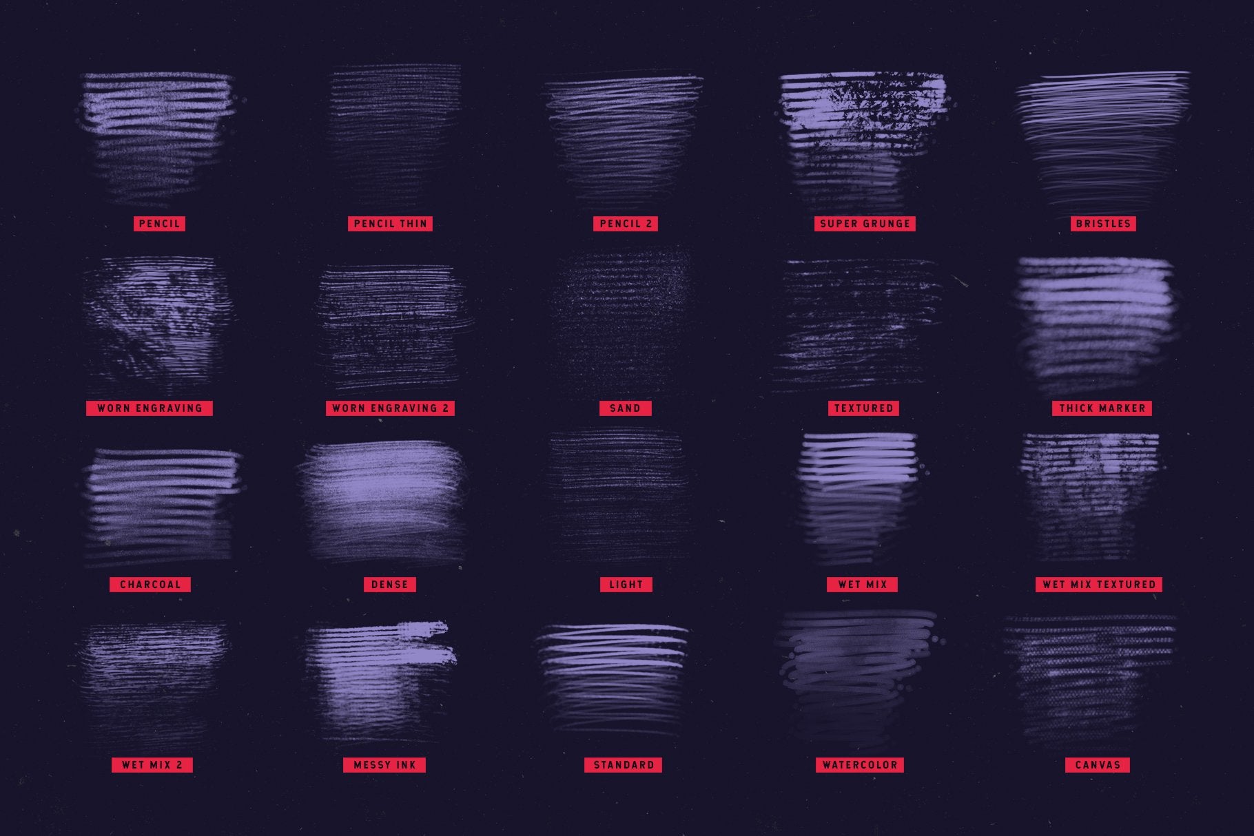 Rake Procreate Brushes