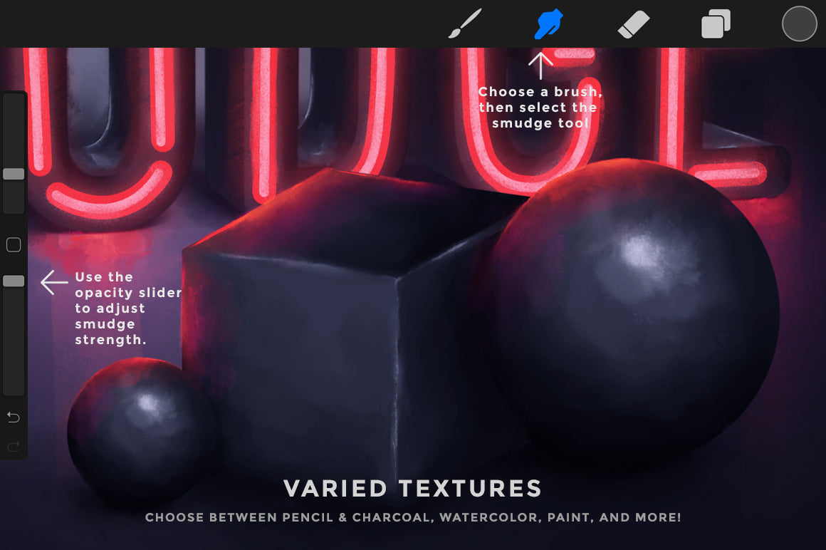Smudge Procreate Brushes