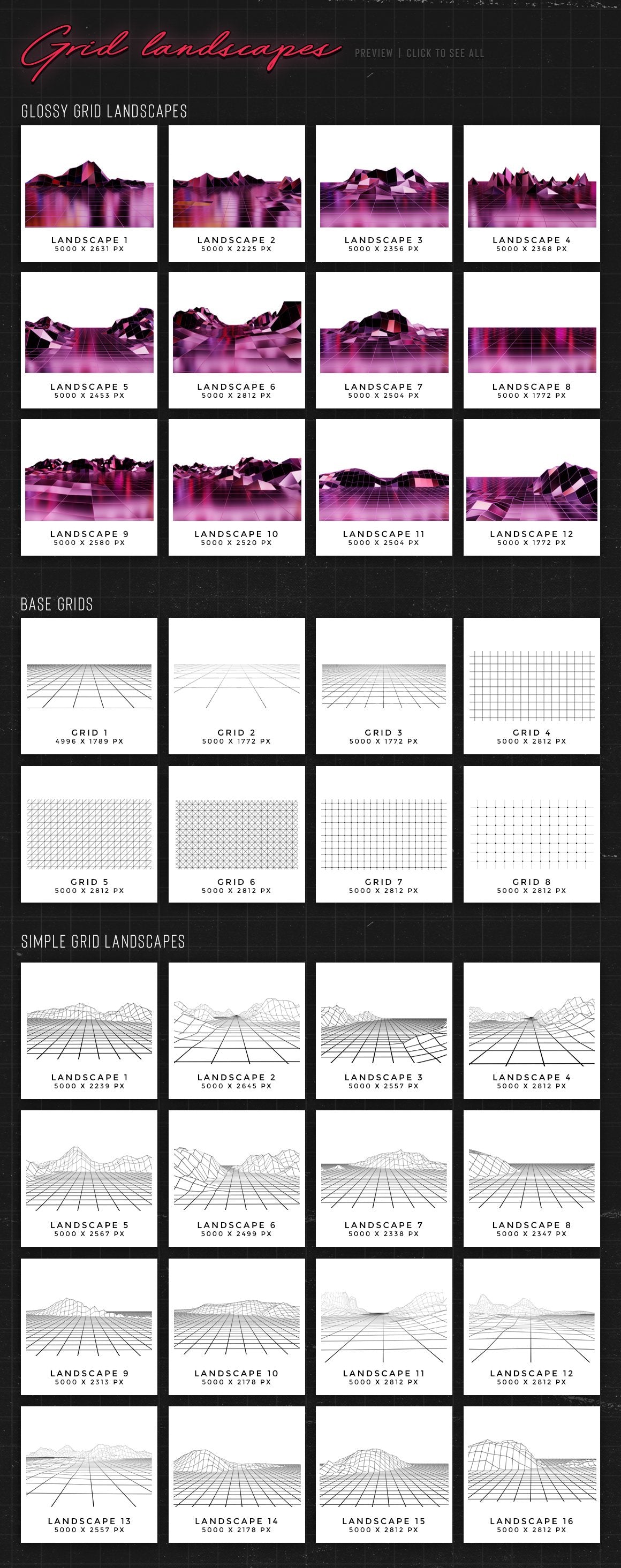Retro Landscape Kit