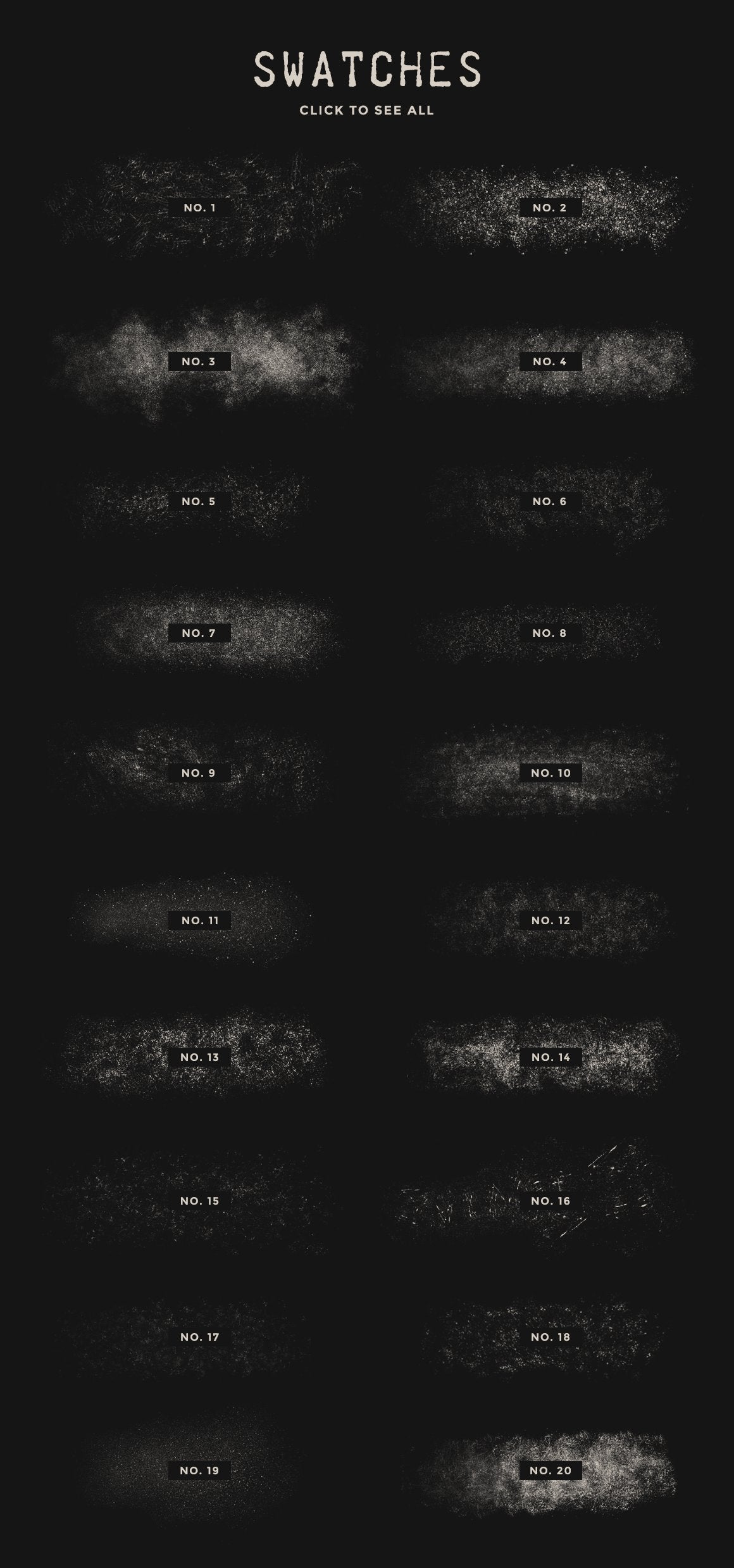 Grunge Texture Procreate Brushes