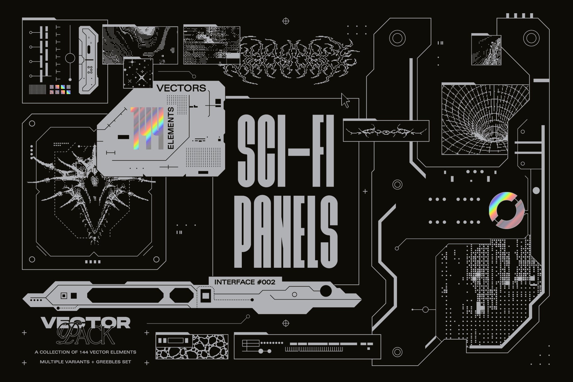 Sci-Fi Panels Vector Pack