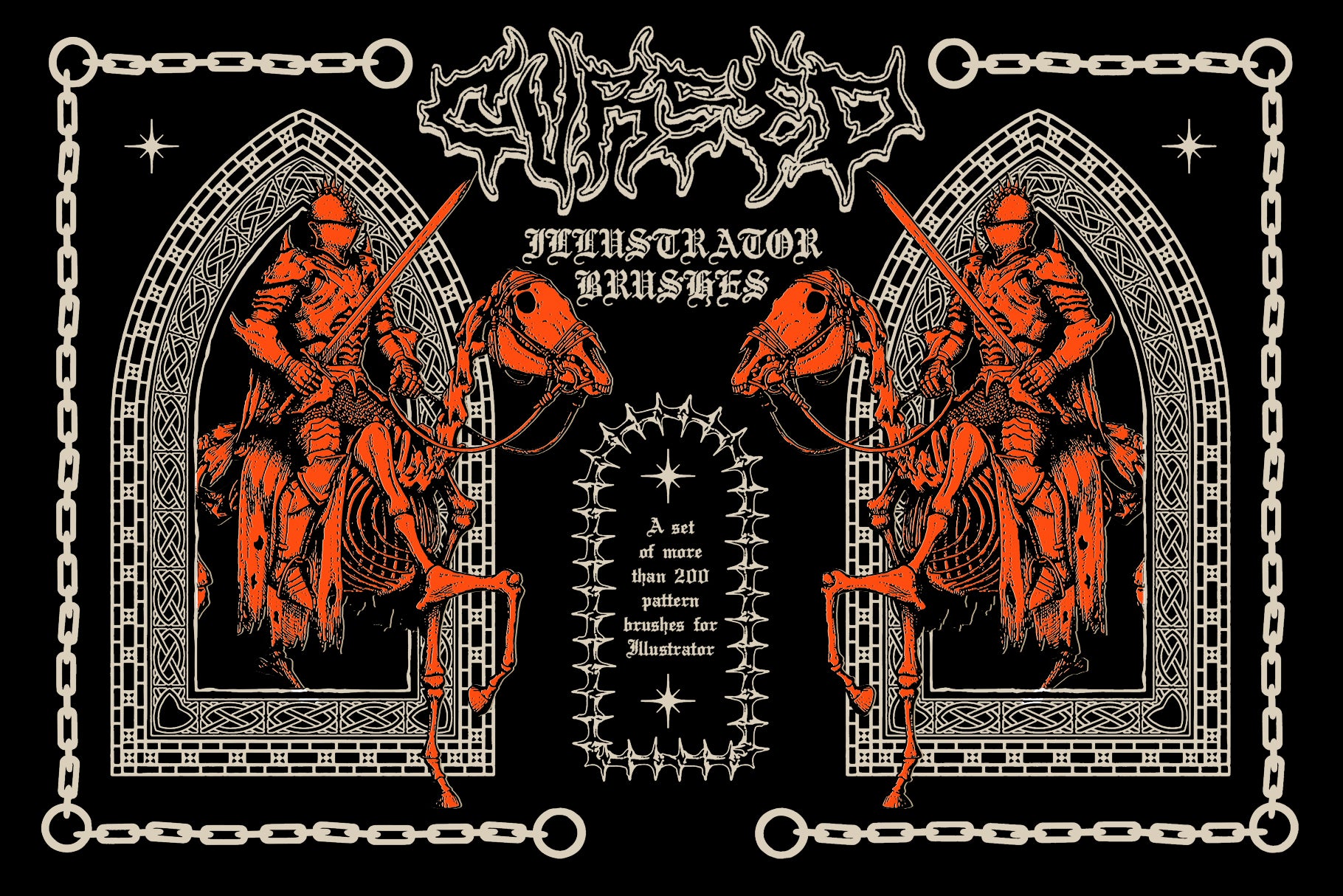 Cursed Illustrator Brushes