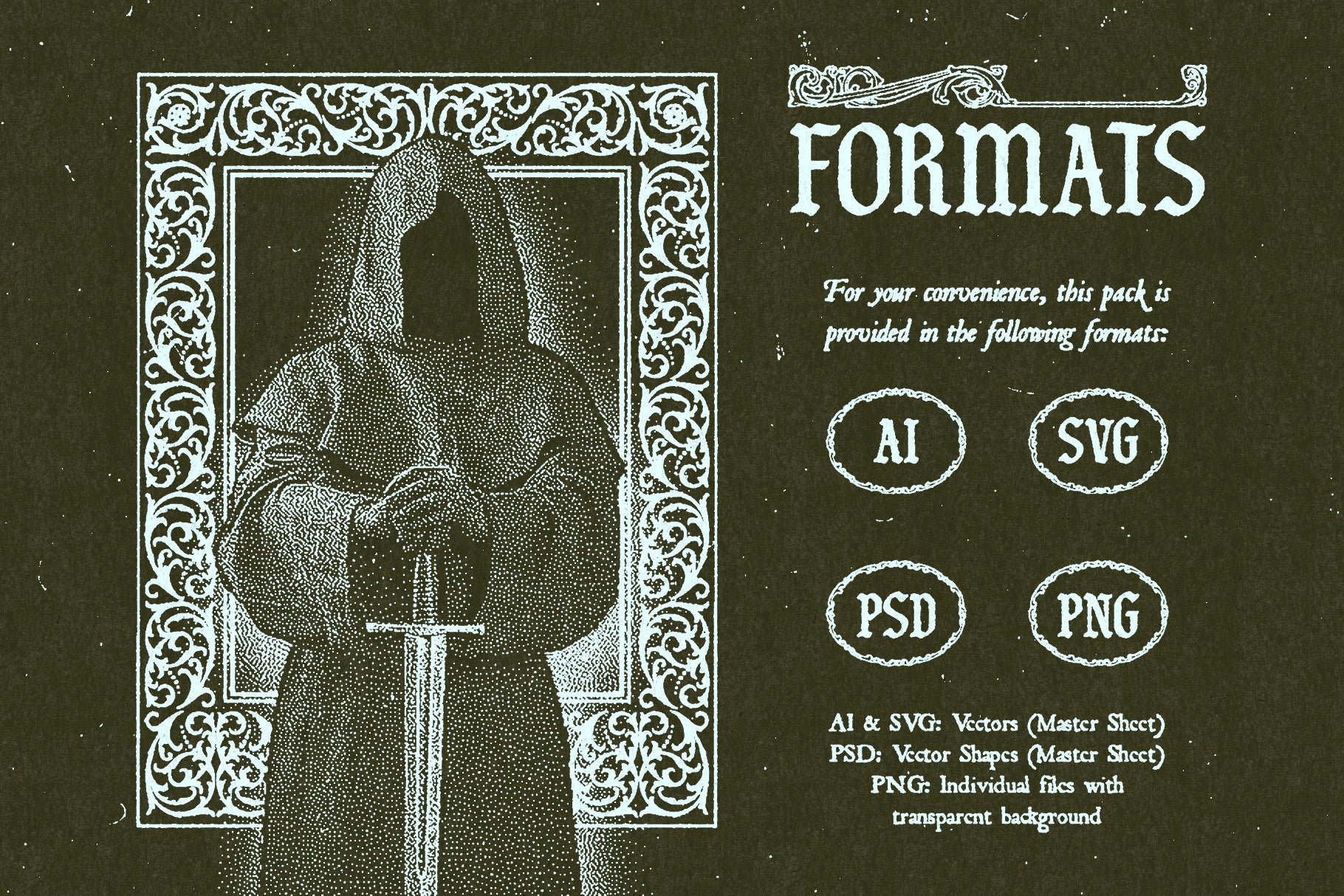 The Decorative Frame & Border Repository Vol. II - FREE SAMPLE