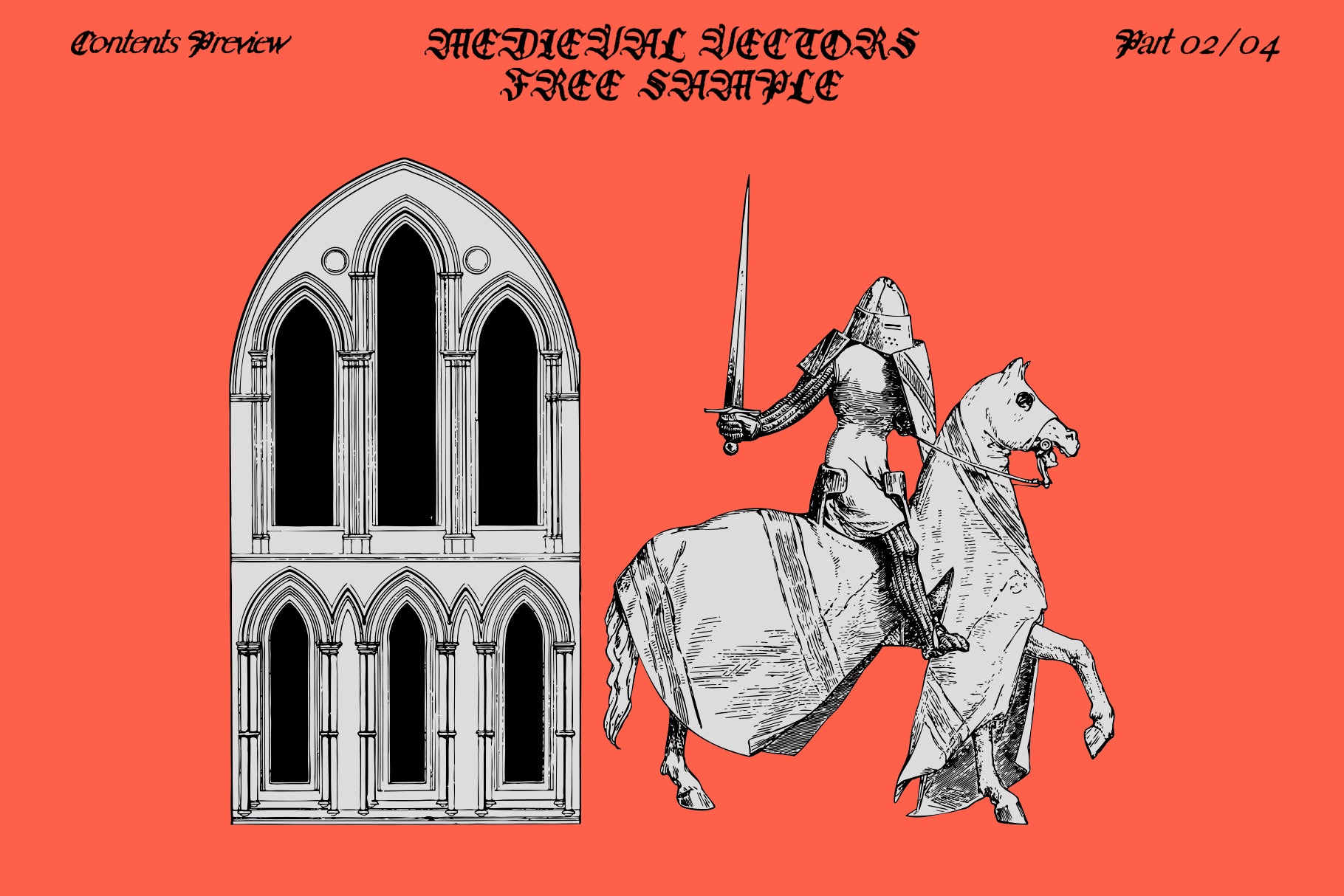 Medieval Vectors FREE SAMPLE