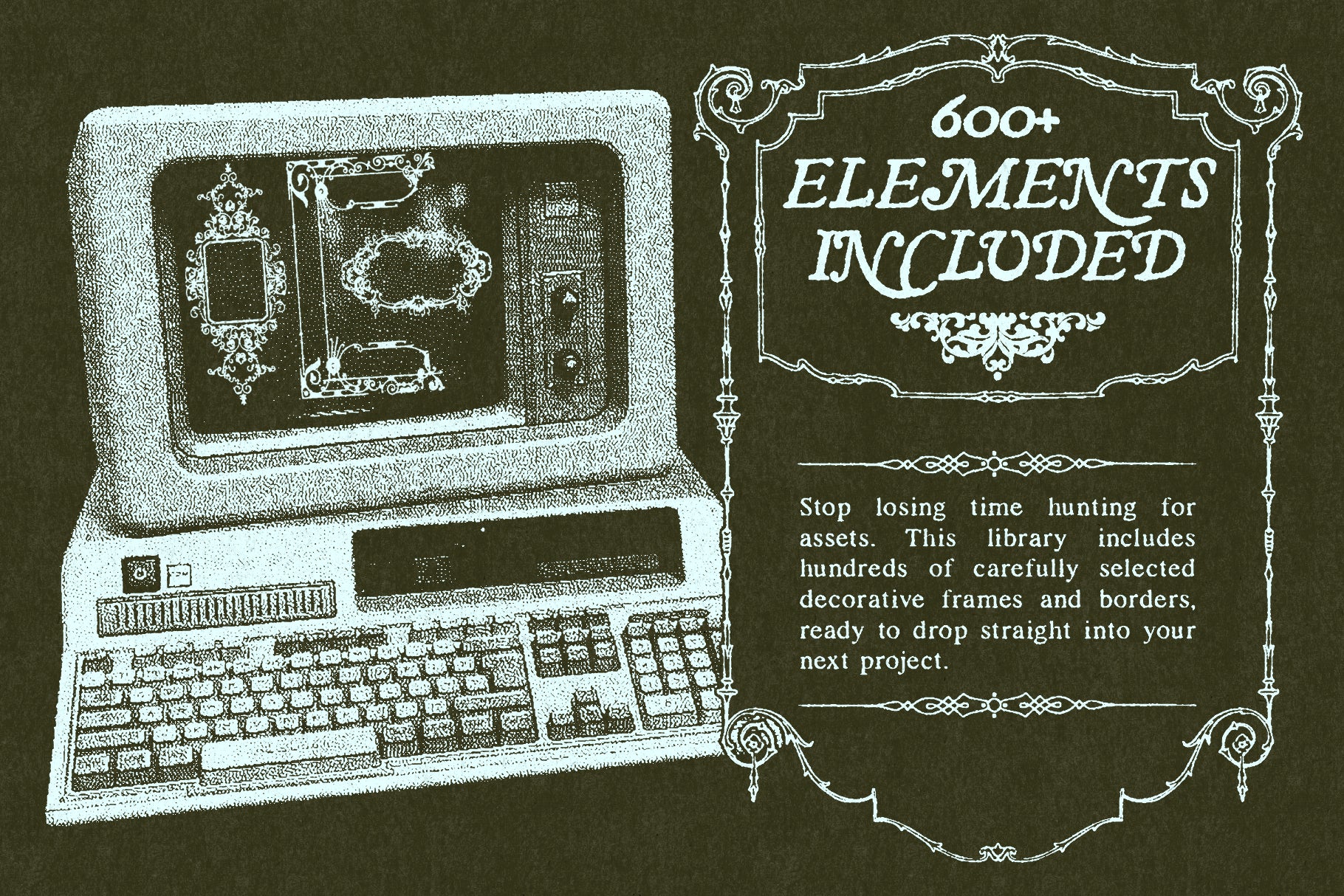 The Decorative Frame & Border Repository Volume II