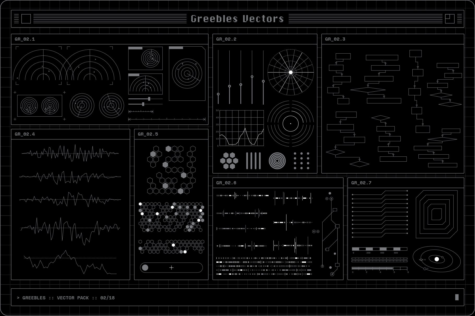Greebles Vector Pack
