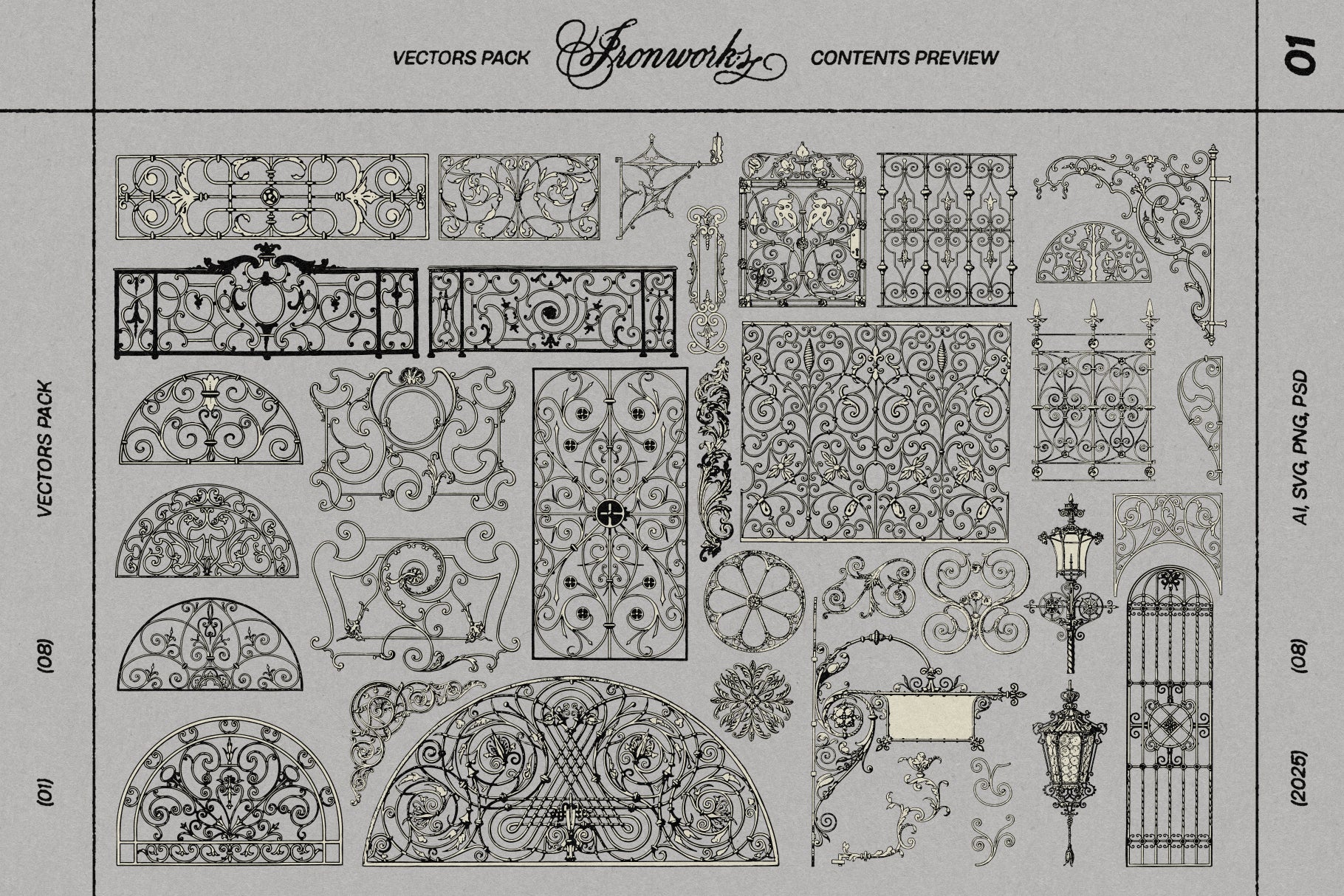 Ironworks Vectors