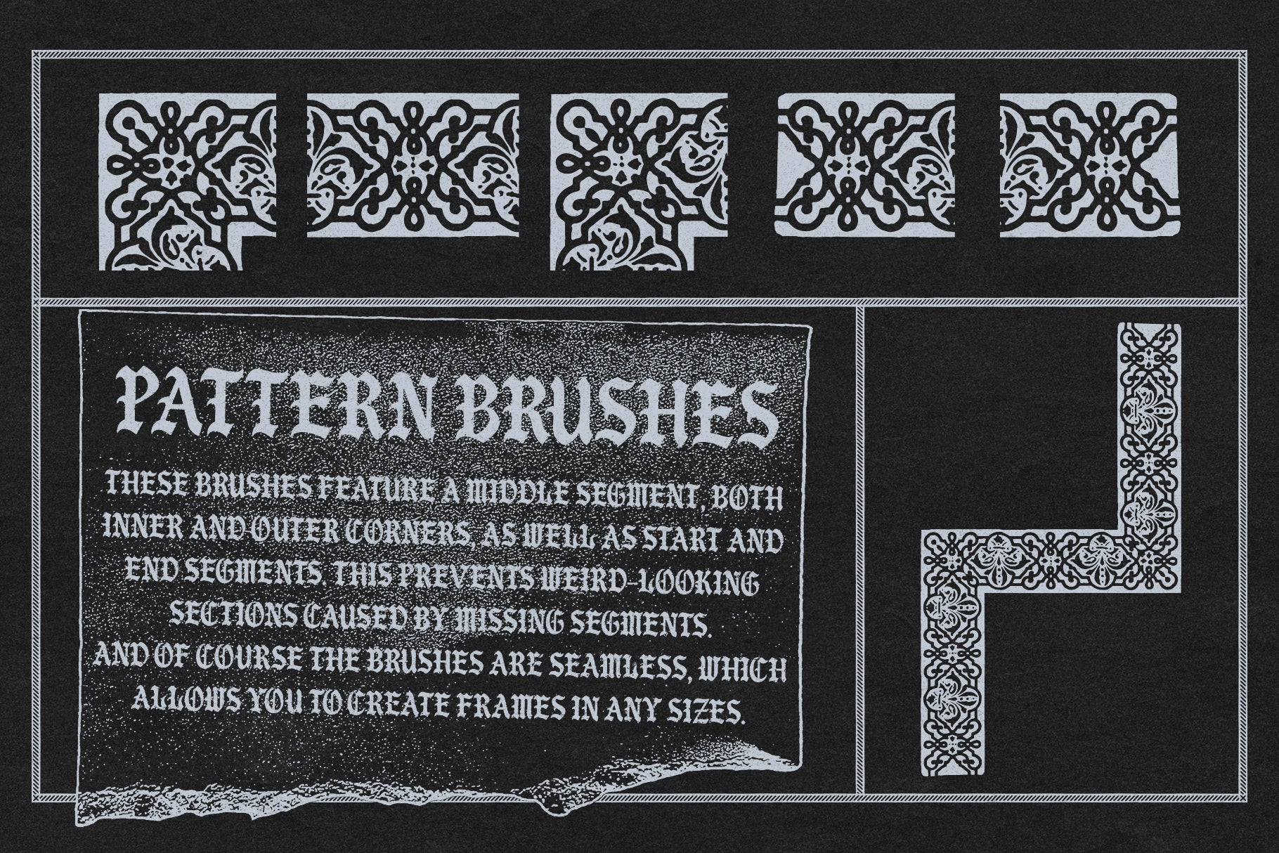 Illustrator Frames Brushes