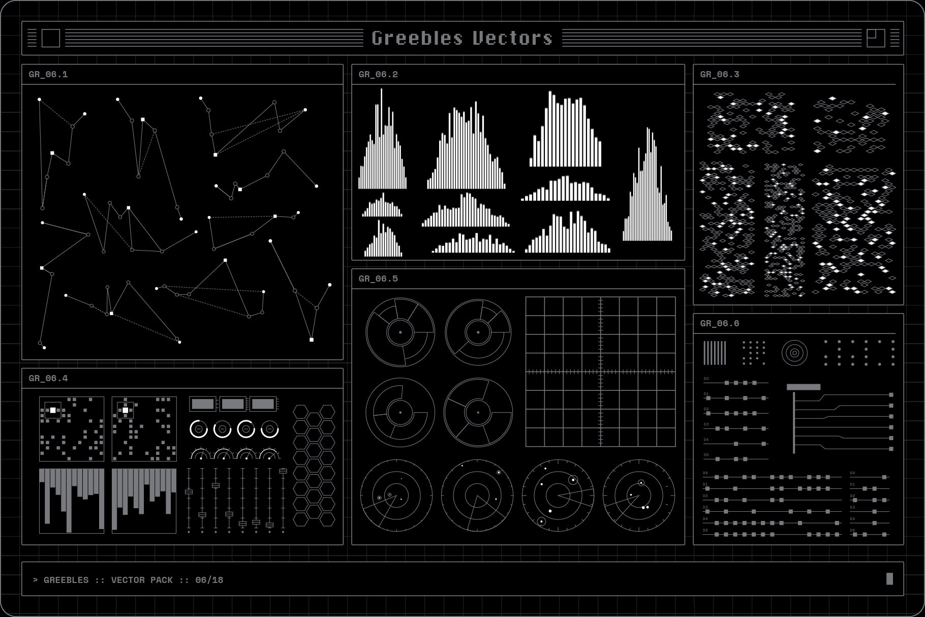 Greebles Vector Pack