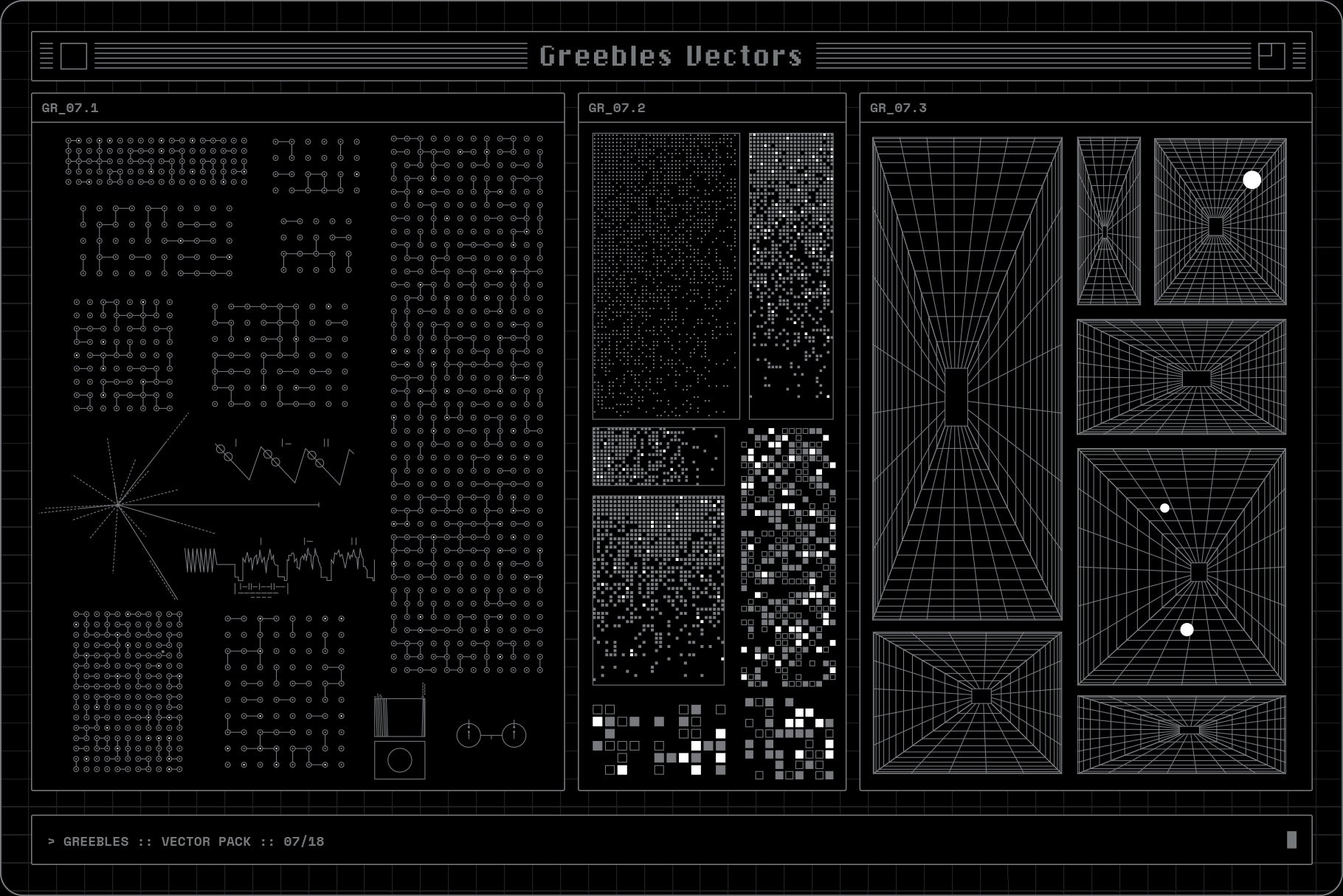 Greebles Vector Pack