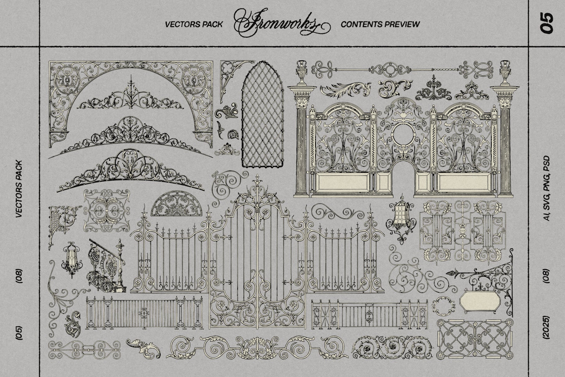 Ironworks Vectors