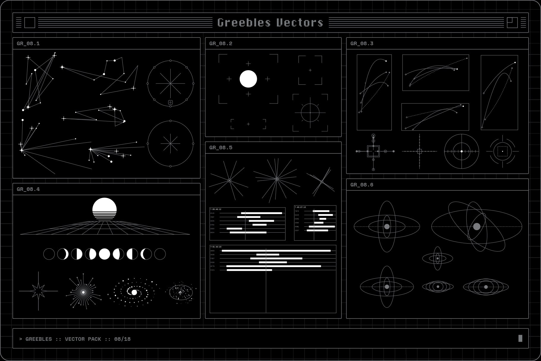 Greebles Vector Pack