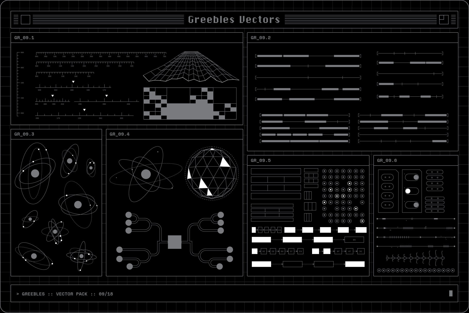 Greebles Vector Pack