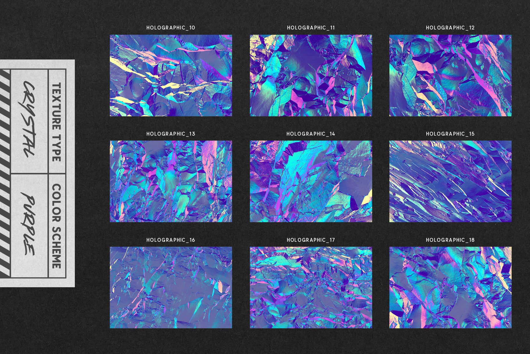 Holographic Backgrounds Collection