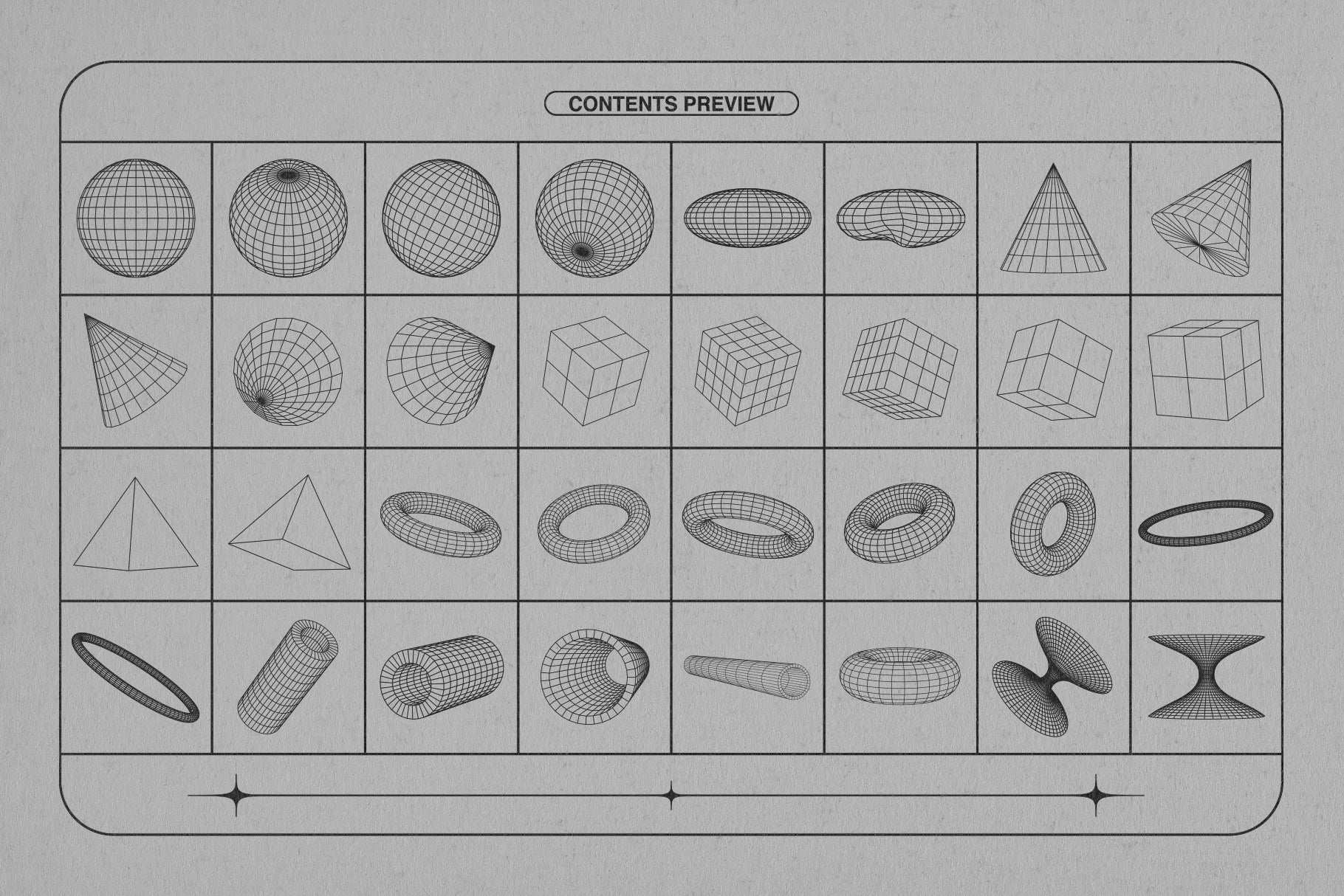 Wireframe Shapes