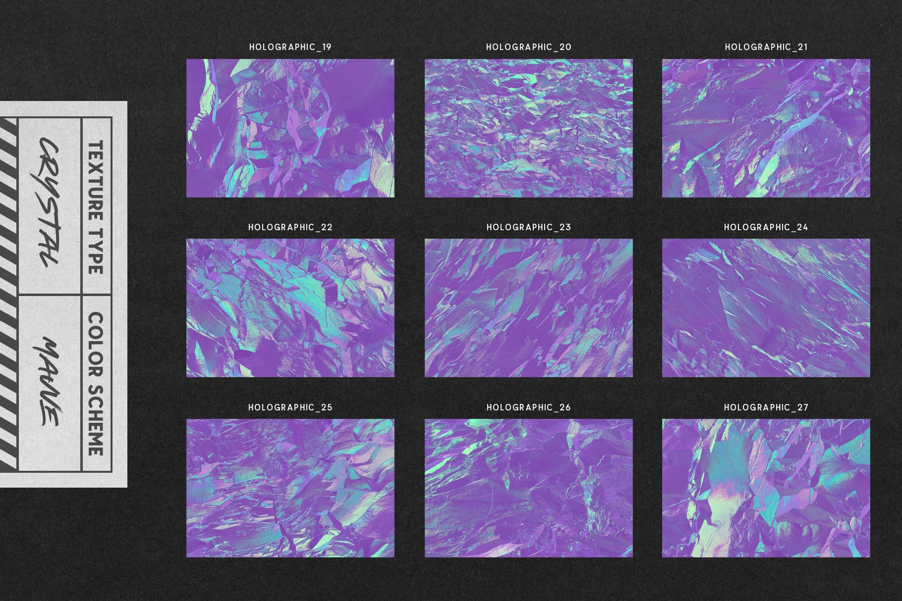 Holographic Backgrounds Collection