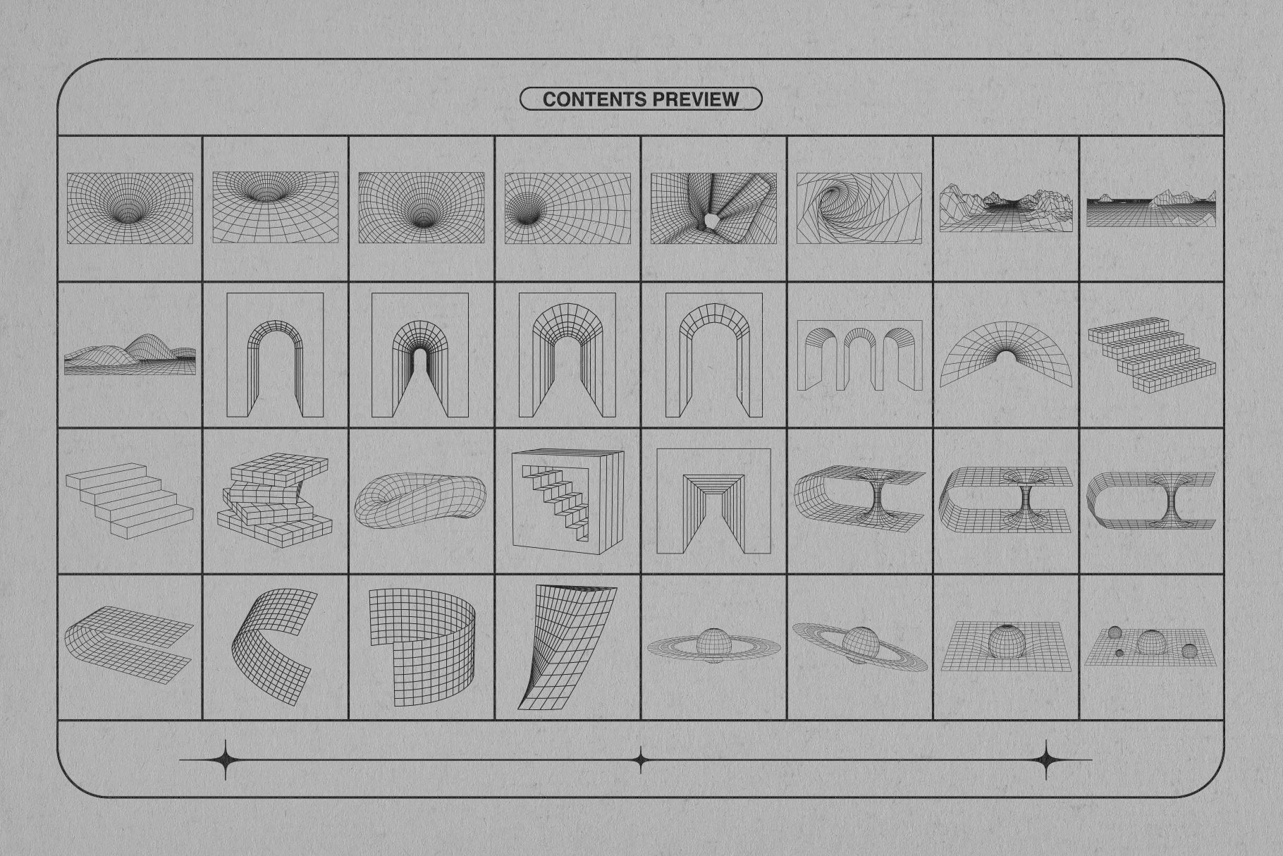 Wireframe Shapes