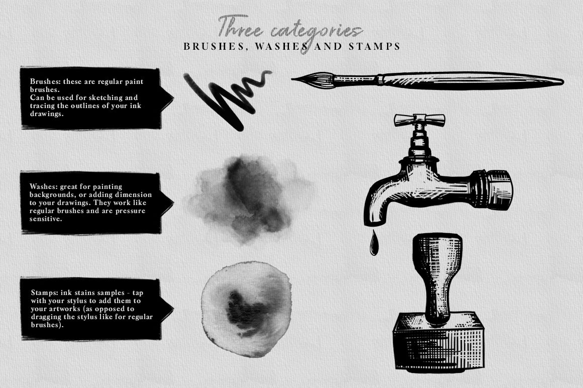 Affinity Ink Brushes