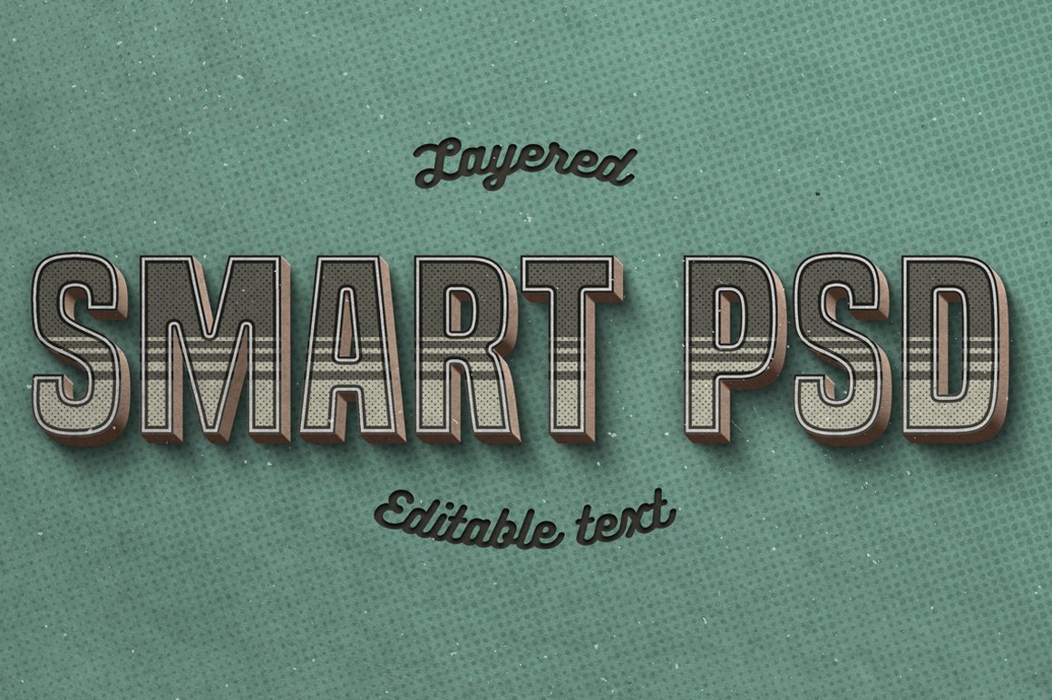 Vintage Photoshop Text Effects