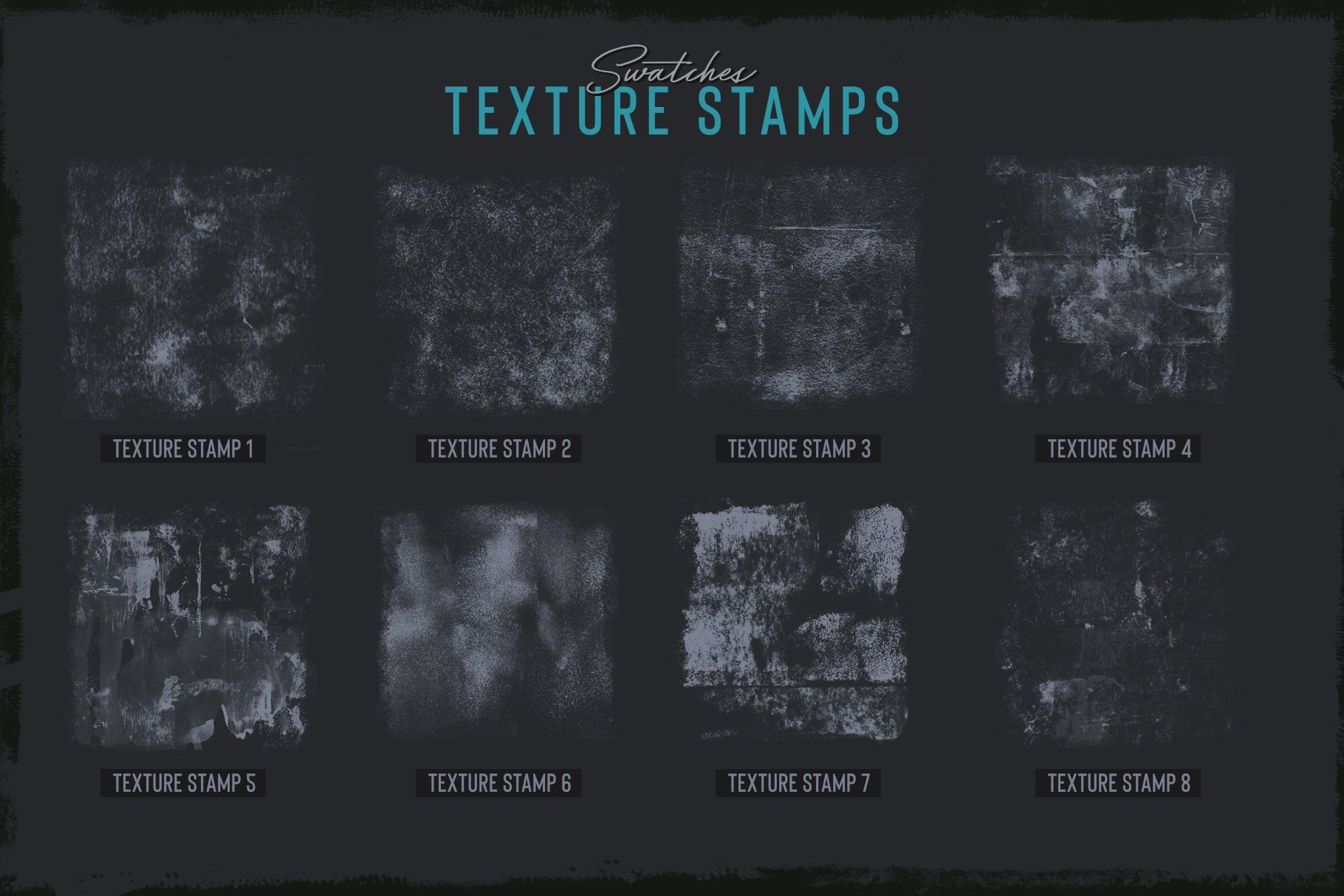 Grunge Toolbox Procreate Brushes